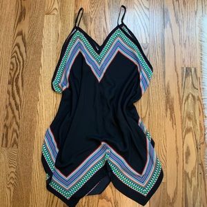 Tropical beach pool coverup dress